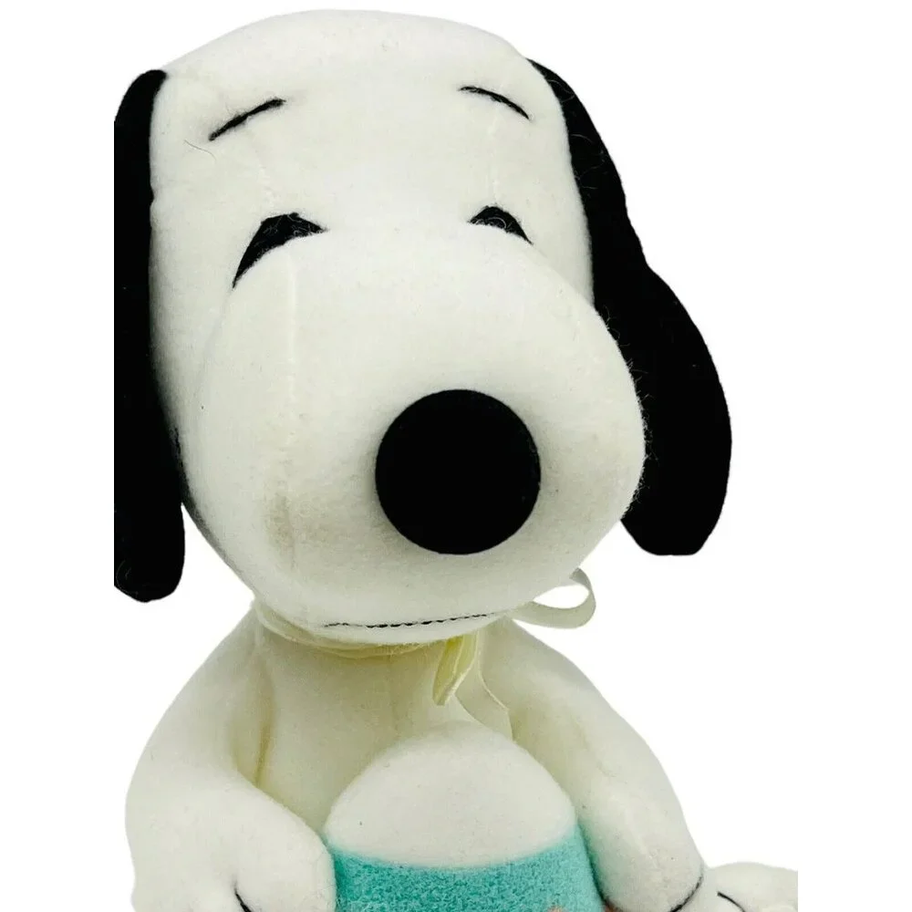 Prestige Toy Snoppy Easter Egg Plush Peanuts 50 Anniversary 7‎ inch Stuffed Dog